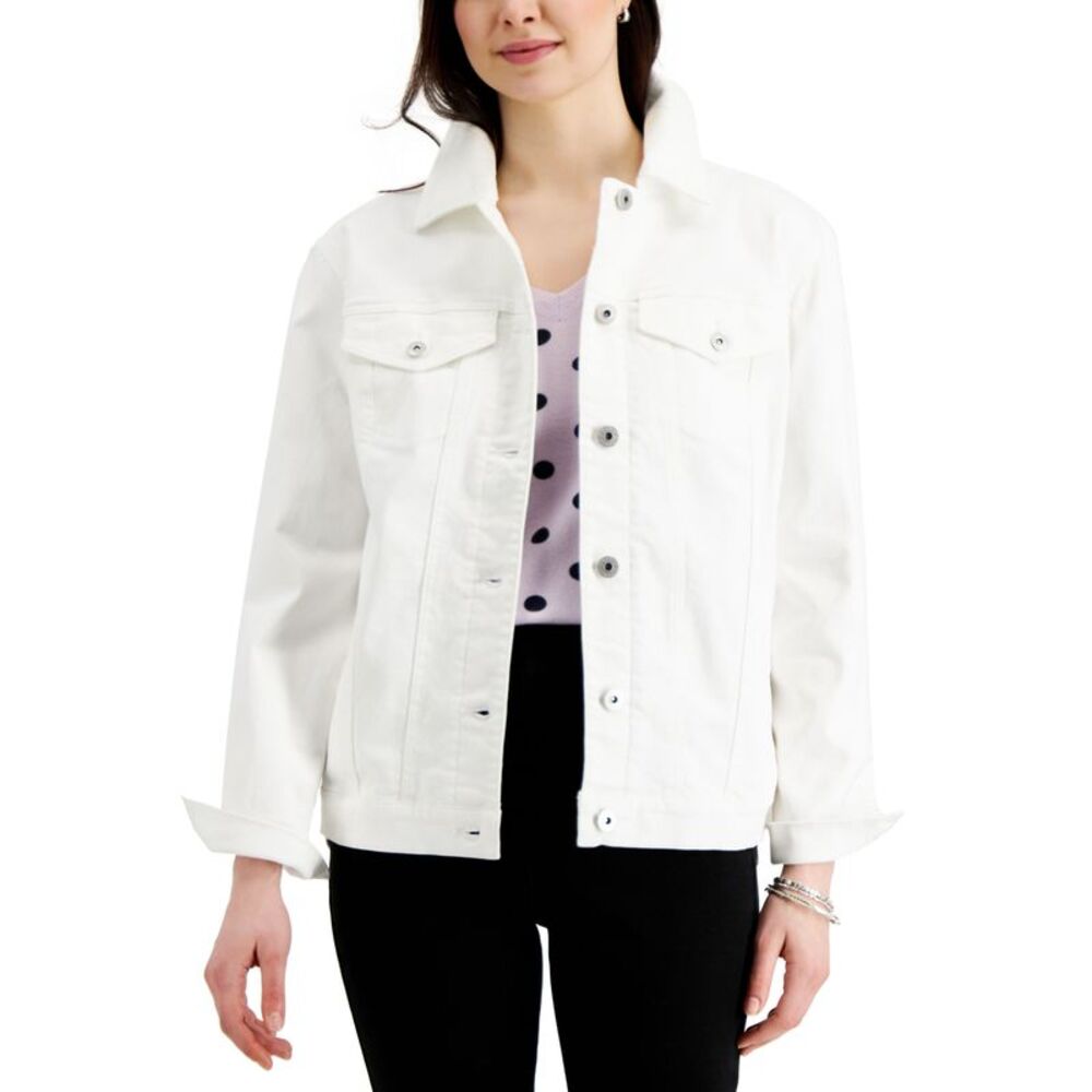 Style & Co Denim Trucker Jacket